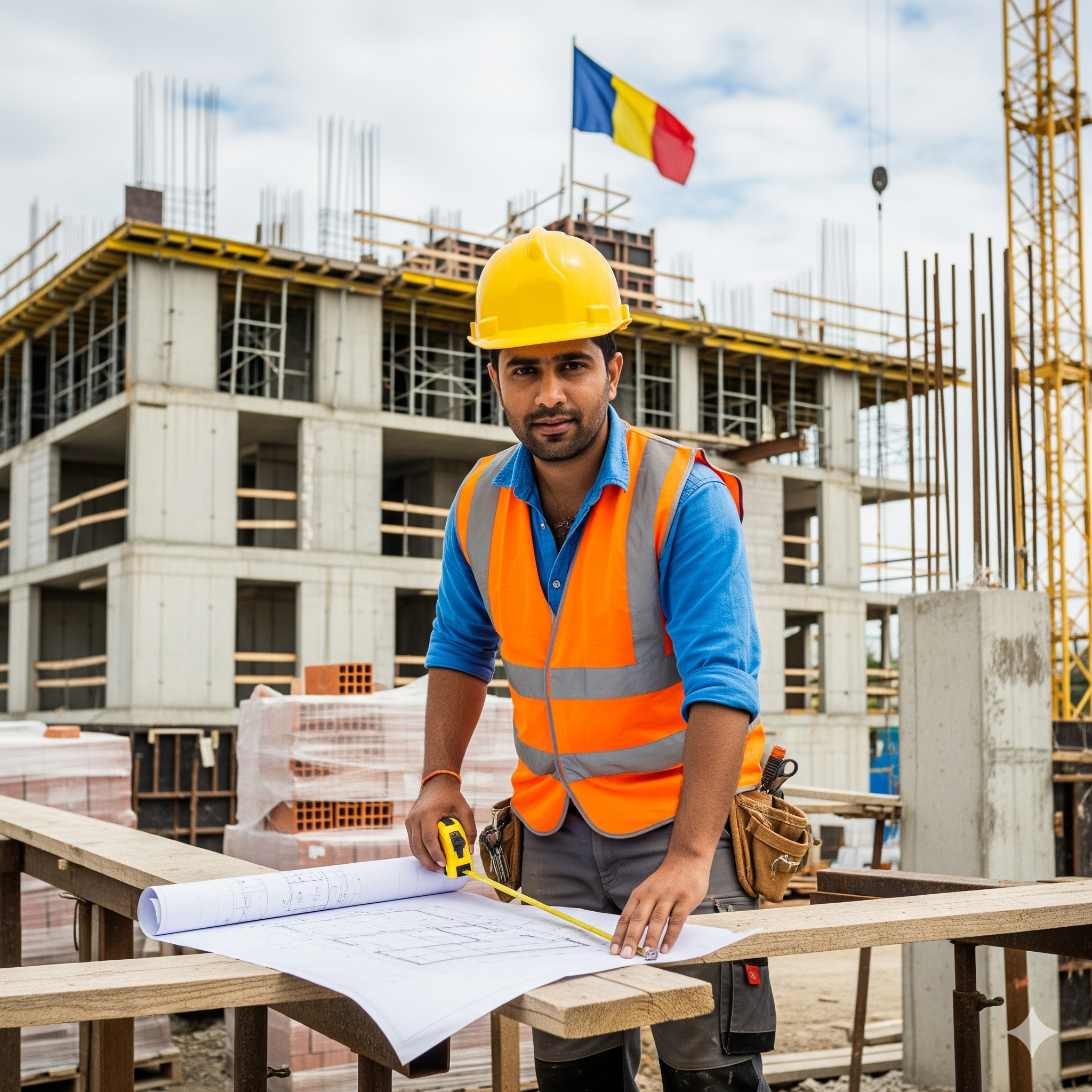 Construction site in Romania