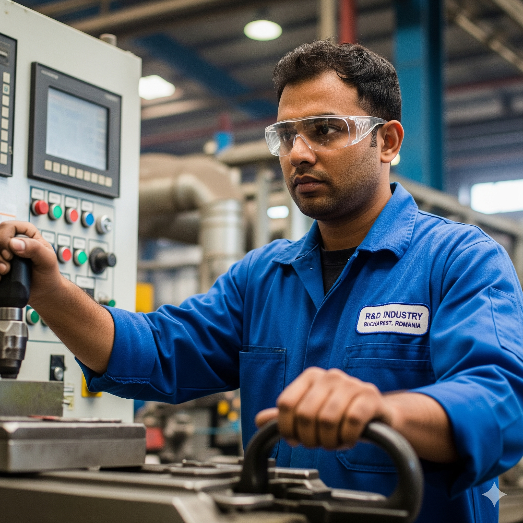 Production line in Romania