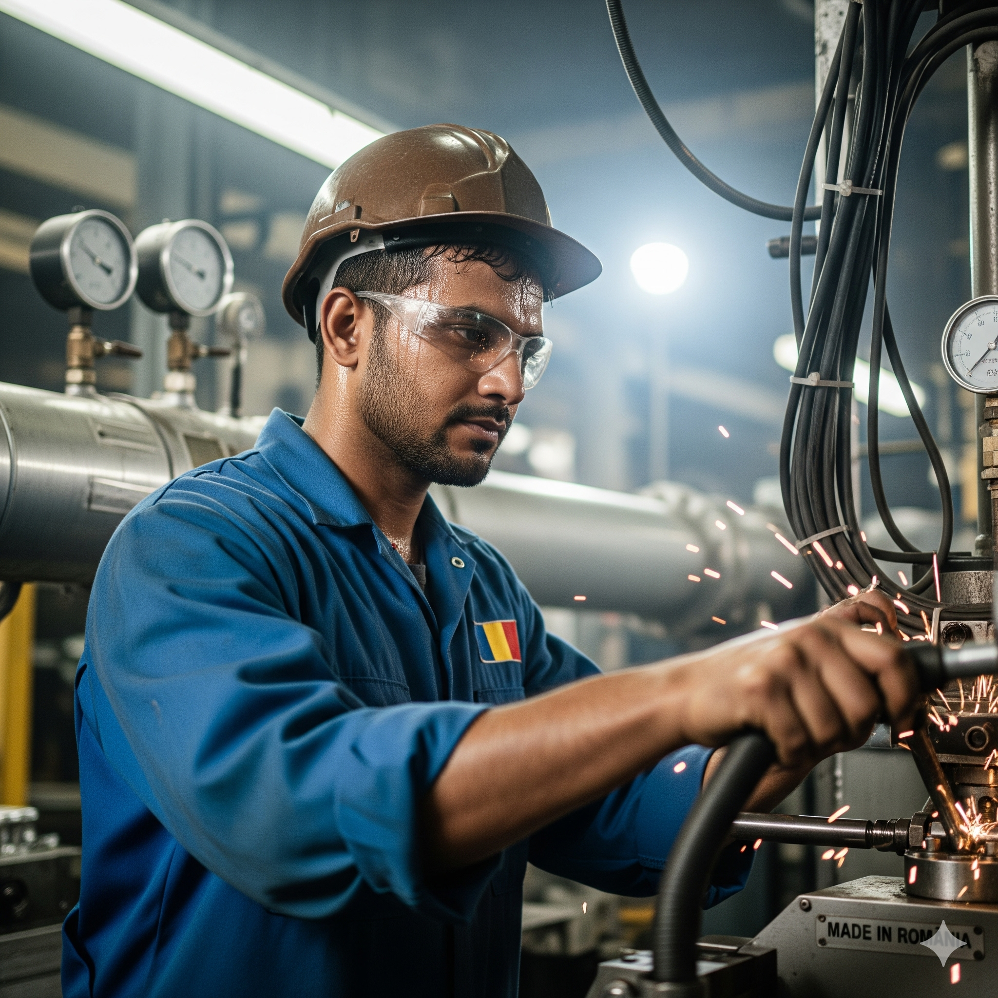 Muncitori străini industria auto România